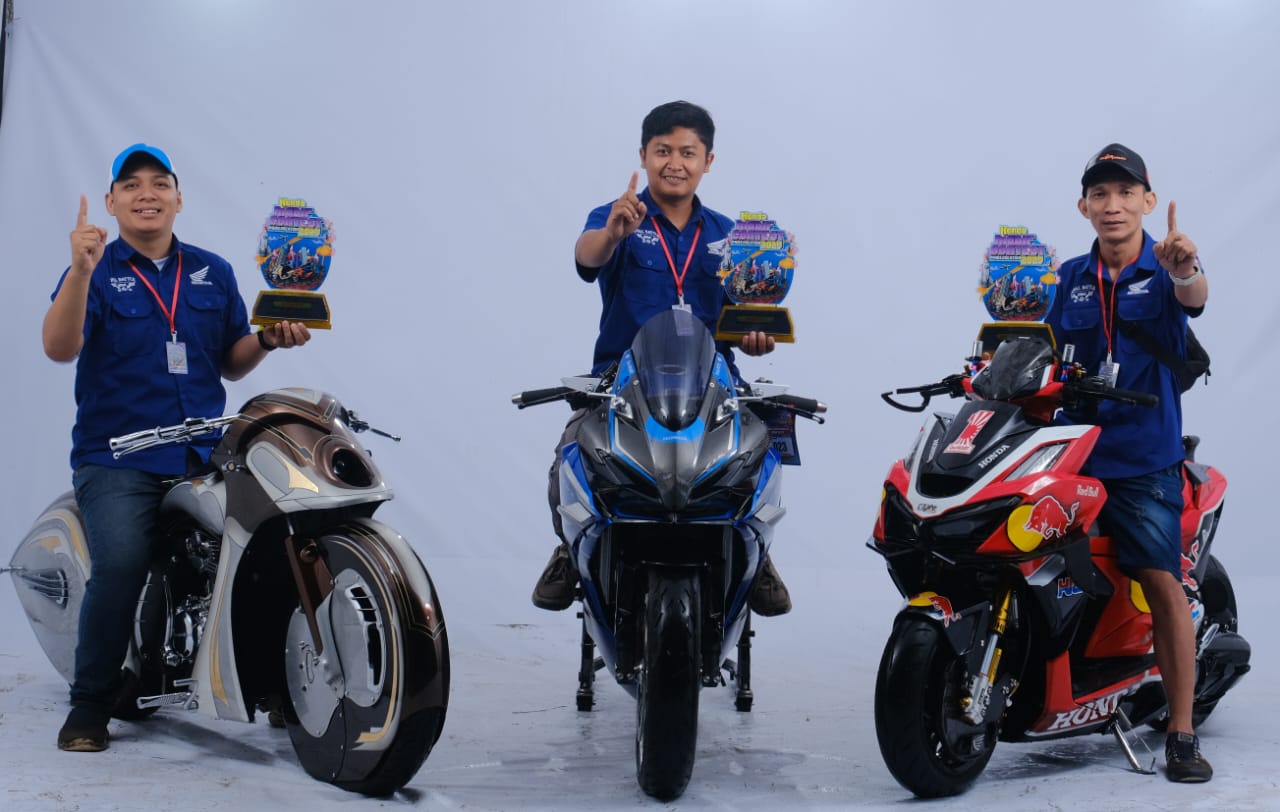 Prestasi Gemilang! Perwakilan MPM Honda Jatim Borong Gelar Nasional di Honda Modif Contest 2025